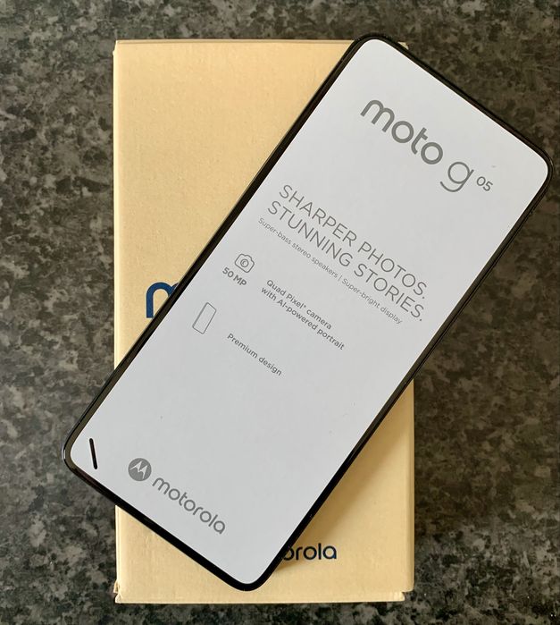 Нов Motorola G05 64GB + 2г гаранция!