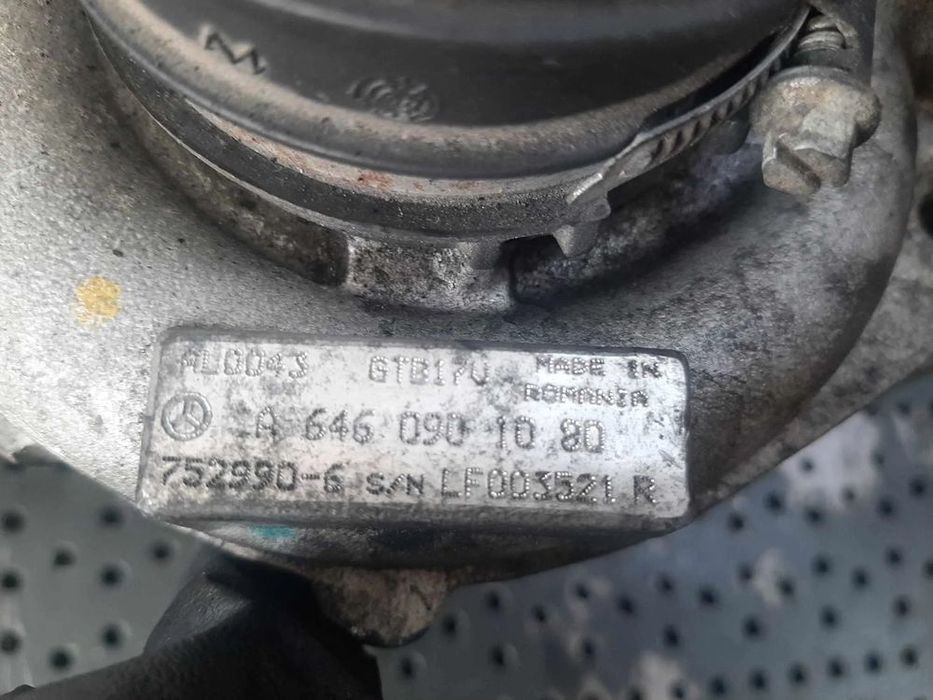 turbina  2.2 cdi  646811 mercedes c-class w204  a6460902080
