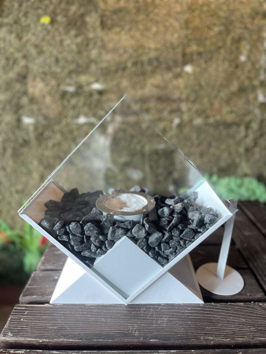 Камина за маса  метална