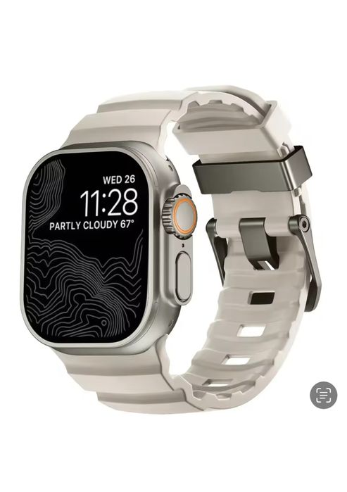 Curea Soft Silicon Lata Compatibila Ceas Apple Watch Husa Folie