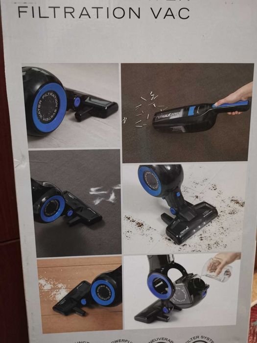 Безжична прахосмукачка Rovus Tsunami с воден филтър 2в1