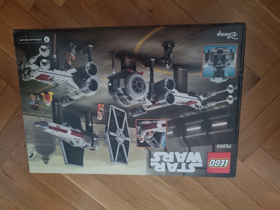 LEGO Star Wars ТМ - Xn6pun ТІЕ Fighter
иXWing 75393 Лего
