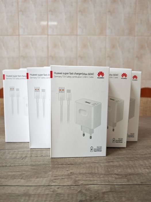 Încarcator + cablu original Honor / Huawei 66W (Sigilat)