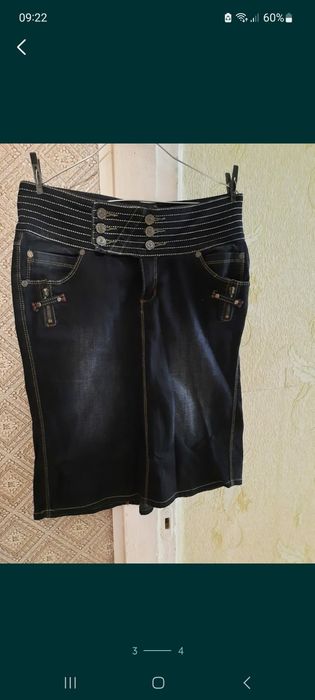 Продам джинсовые юбки.