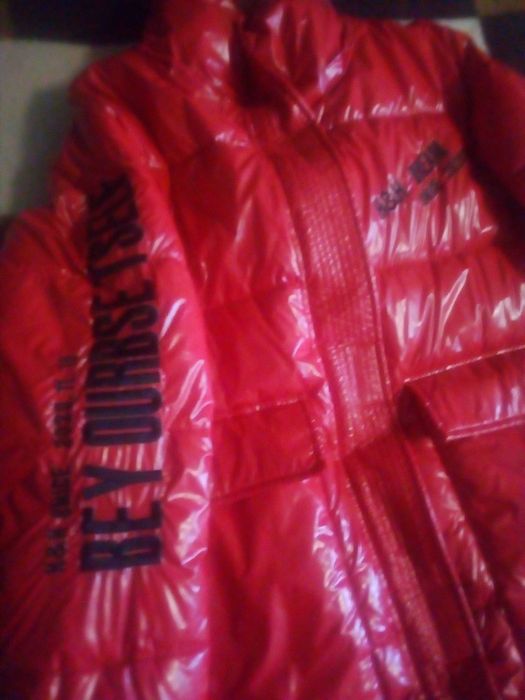 Зимний пуховик длинный