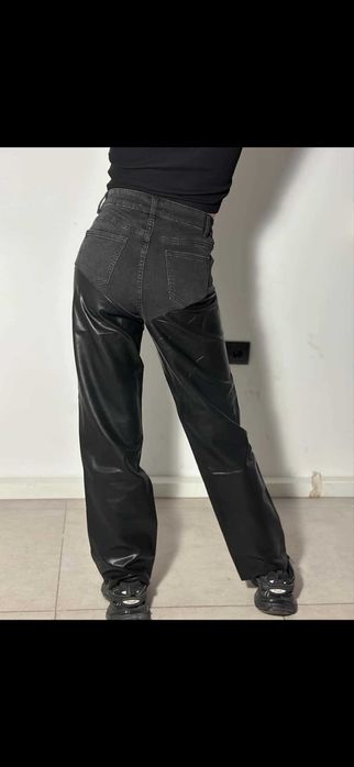 Продавам кожени дънки