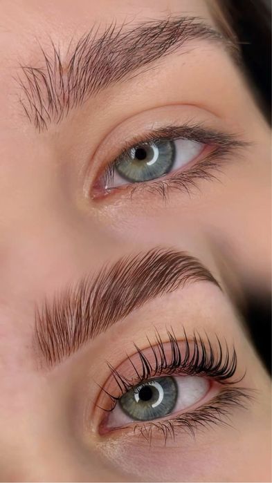 Ламинирование ресниц и бровей