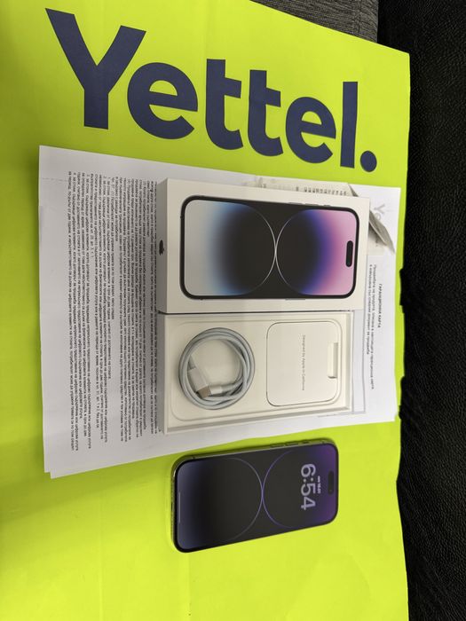 ***128GB iPhone 14 PRO Гаранция Yettel 2025 г. Purple