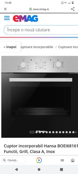 Cuptor electric hansa