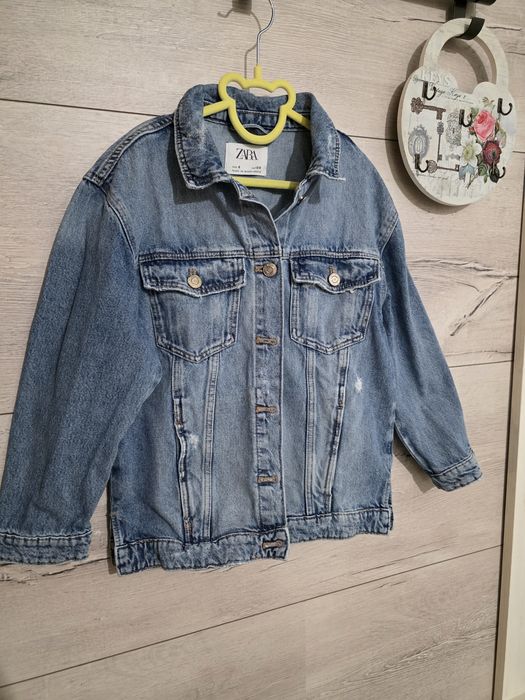 Дънково яке Зара 128 см