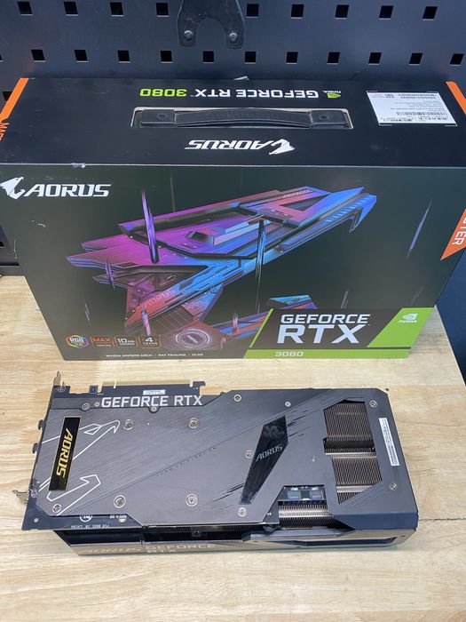 Placa video Aorus Master RTX3080 10Gb