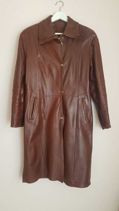 Haina dama din piele de miel, marimea 44