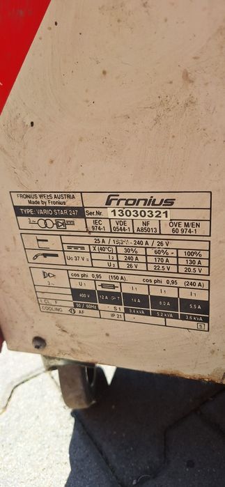 Aparat sudura FRONIUS