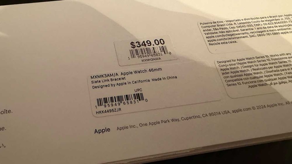 Ремешок Apple Watch Link Bracelet 49/46/45/44 мм (оригинал)