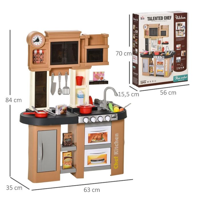 Детский игровая кухня с водой 58 PCS