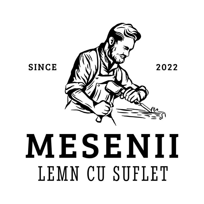 Scări lemn masiv