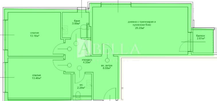 3-стаен в София-Овча Купел 2 площ 101 цена 170000