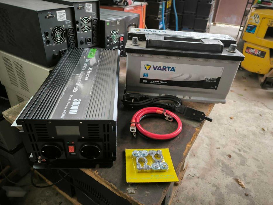 ЮПС-6000W+акумулатор 90ач,UPS-6000w,аварийно захранване и мн.др предл.