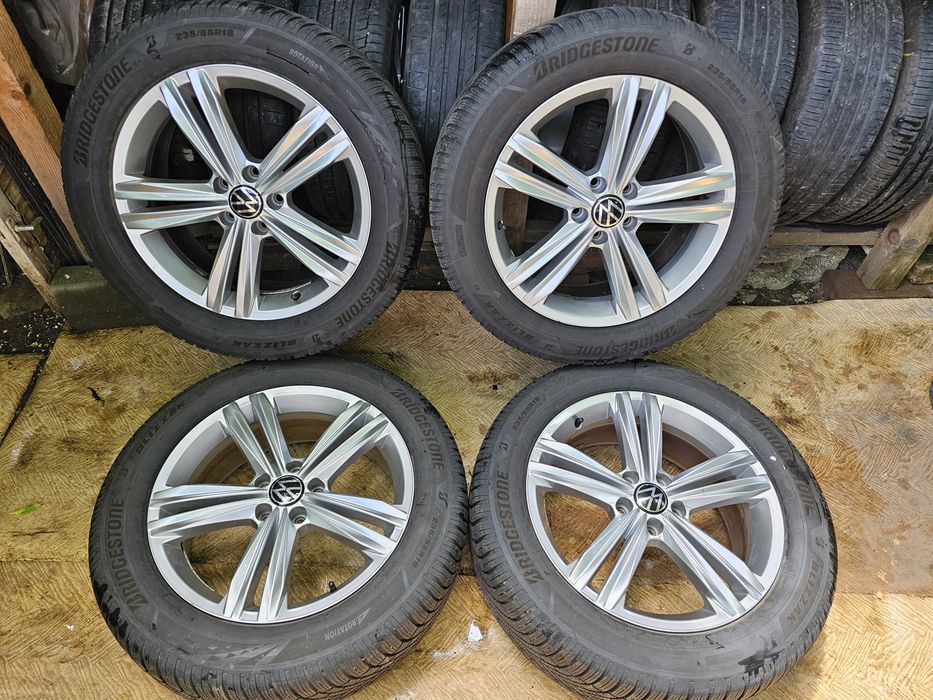 Jante aliaj 18"Model R " Volkswagen/Skoda/cu anvelope  235/55/18