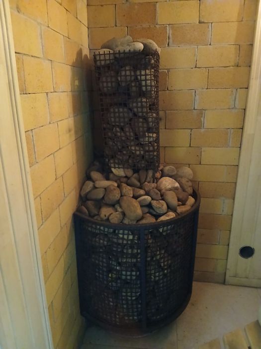 Новая баня на дровах