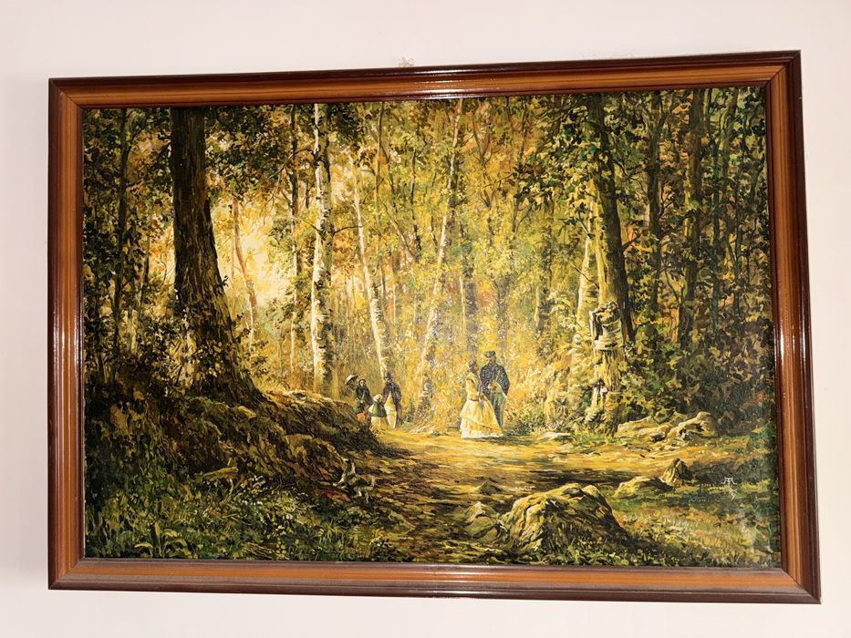 Tablou pictat manual