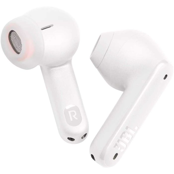 Casti audio in ear JBL Tune Flex, True Wireless, Bluetooth, Active Noise Cancelling, IPX4, JBL Sound Fit, Alb