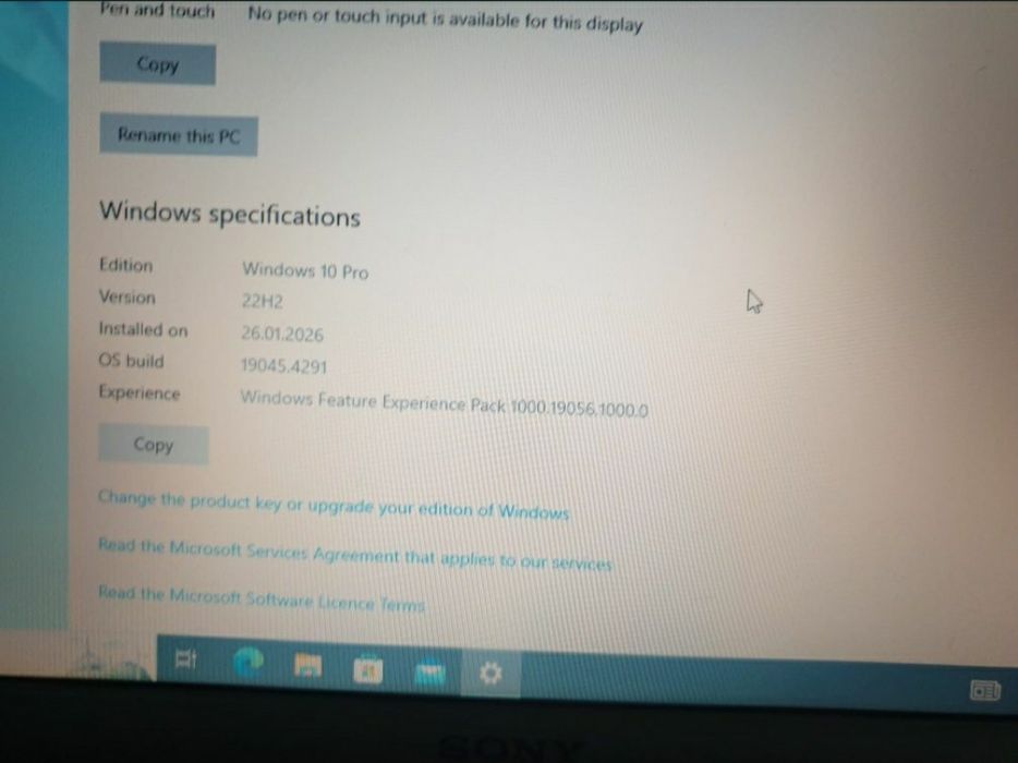 Vind laptop Sony Vaio PCG-71211M