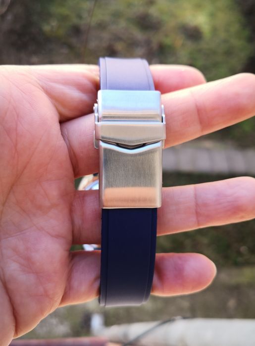 Ceas automatic Seiko Mod Slim Turtle Prospex curea cauciuc FKM