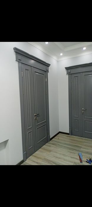 Установка дверей. Есік орнату