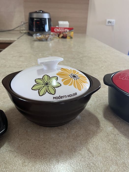 Глиняный горшок / сотейник