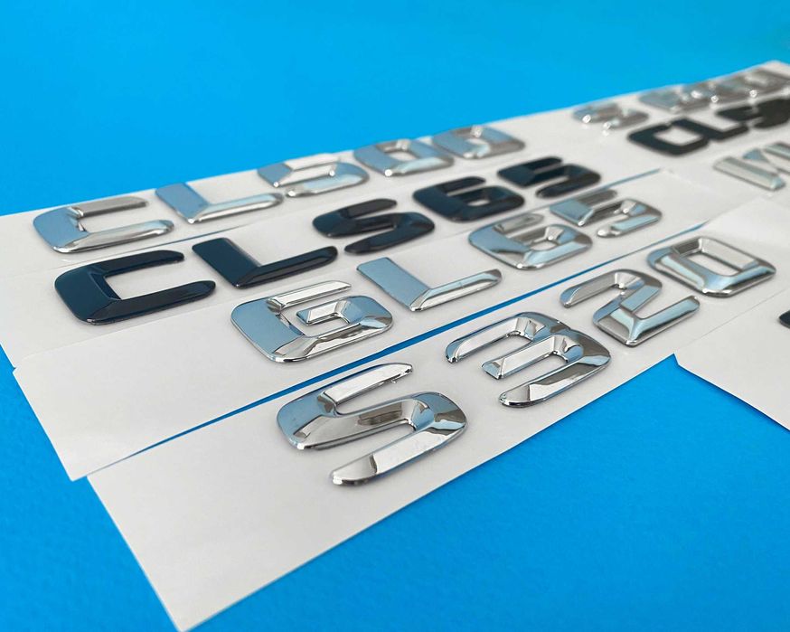 Mercedes надпис емблема, букви,багажник, S600, CL500, E320, мерцедес