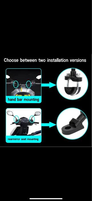 Suport telefon moto ATV enduro cu sistem anti vibratii anti soc