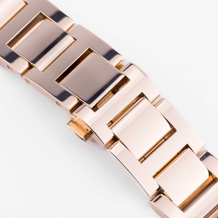 Cartier Ballon Bleu de Cartier 18 Kt Rose gold 40 mm Diamond bezel