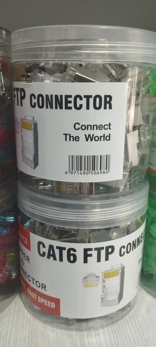 Metall Connektor sotiladi cat6