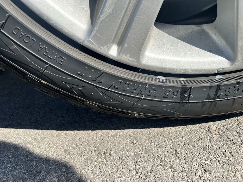 Продавам Джанти с Гуми за LAND ROVER SPORT
