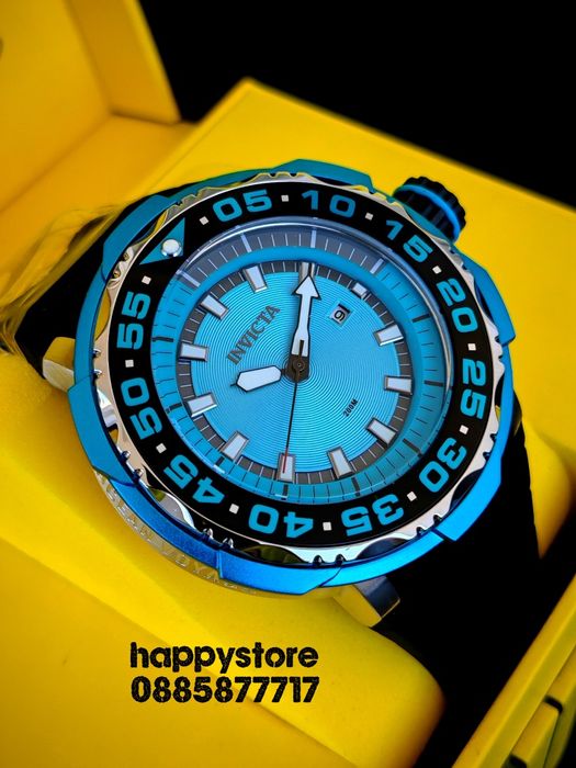 INVICTA Chrononaut Blue 52 mm, Инвикта нов ръчен часовник