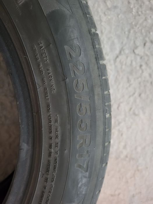 Летние шины 225/55r17