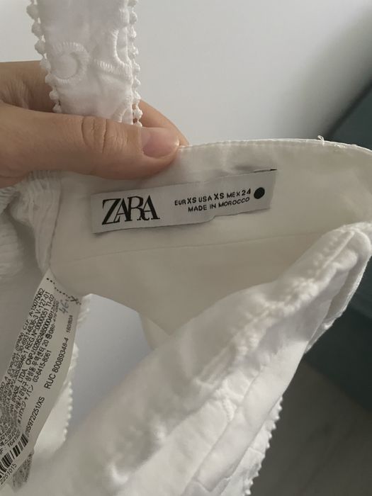 Top Zara XS bumbac
