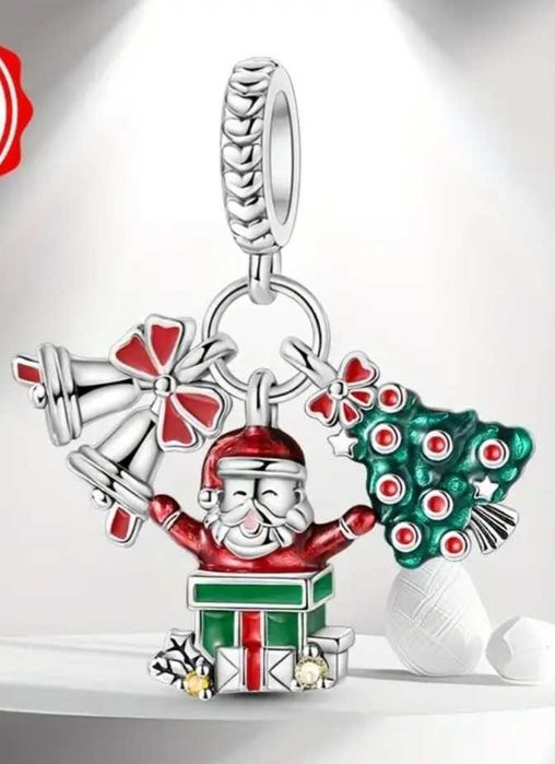 КОЛЕДНА ПРОМОЦИЯ! Сребърни талисмани за 38 лв, ЗАБЛЕСТЕТЕ за Коледа