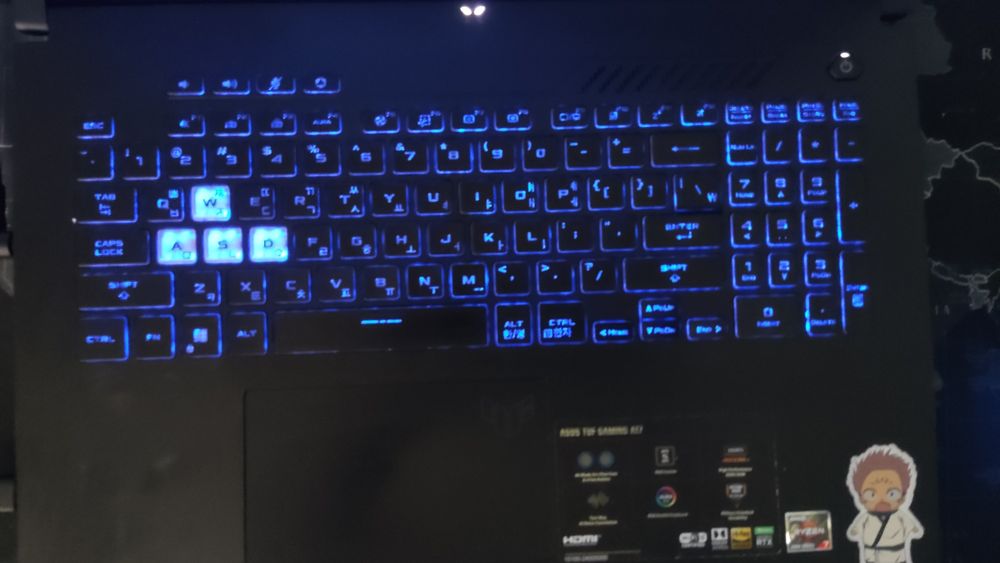 Asus tuf gaming A17 17.3 rtx3060