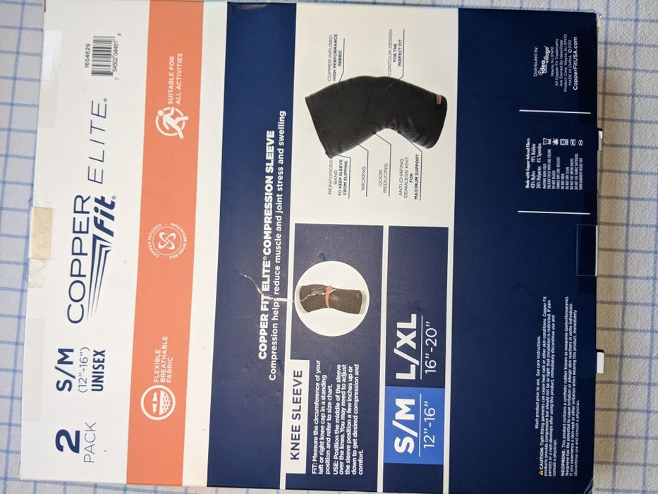 Наколенки Copper, САЩ