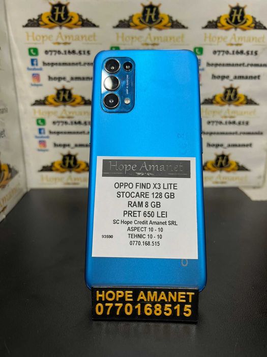 Hope Amanet P3 Oppo Find X3 Lite 128GB / 8GB