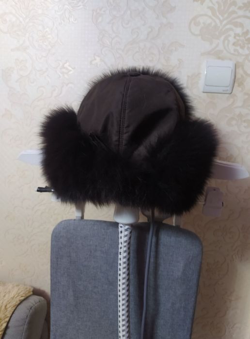 Шапка ушанка подростковая