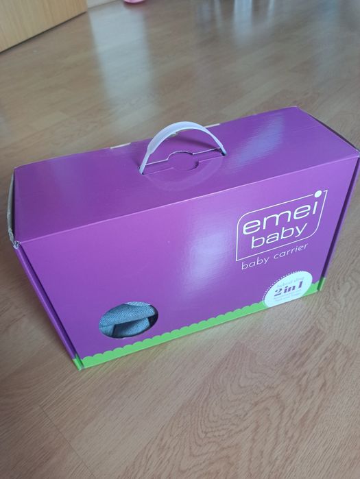 Emeibaby ергономична, хибридна раница-слинг, размер бебе до 18-20 кг.