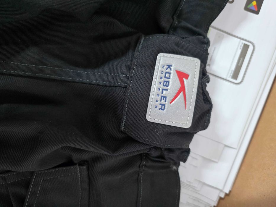 Pantaloni de lucru pentru dama, Kübler Workwear, Gri închis, Talie elastică, Marimea 54