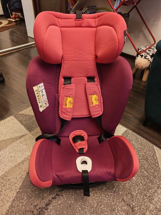 Scaun Auto Riola plus cu Isofix Crocodile Pink 0 -36 kg