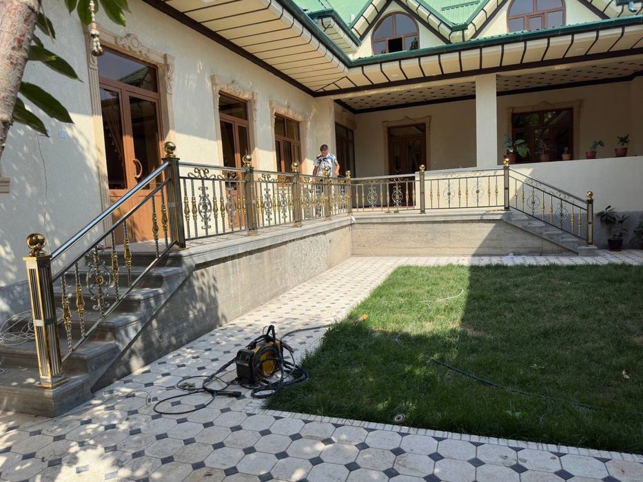 Нержавейка перила решотка