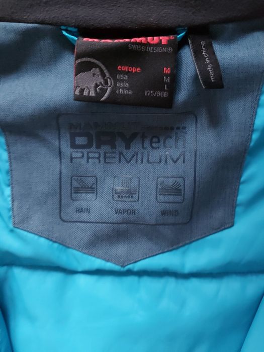 Mammut DryTech Premium M48  мъжко ватирано яке, ски пола 20К