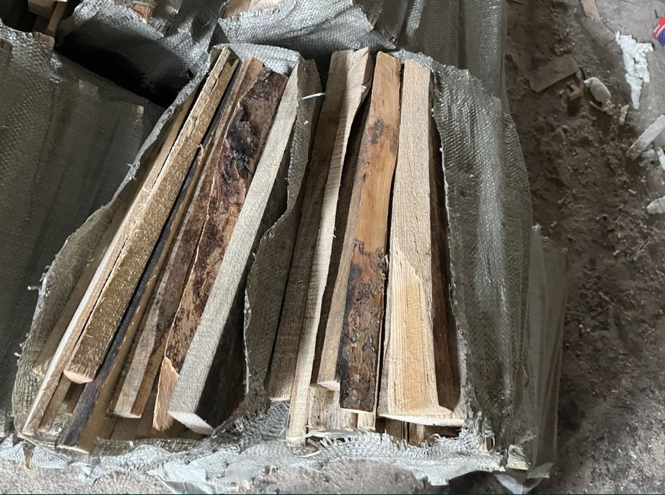 Дрова в мешках сосна