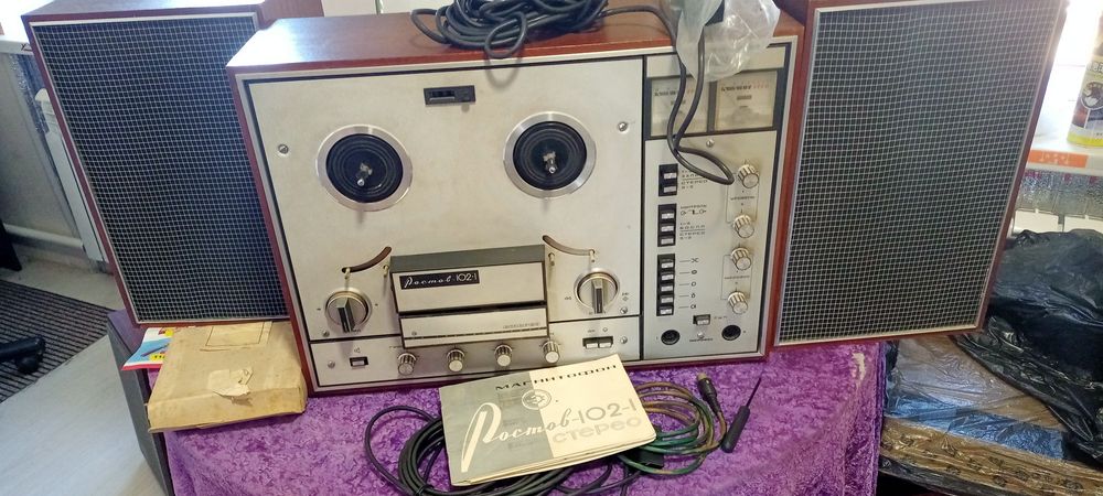 Магнитофон Ростов 102-1